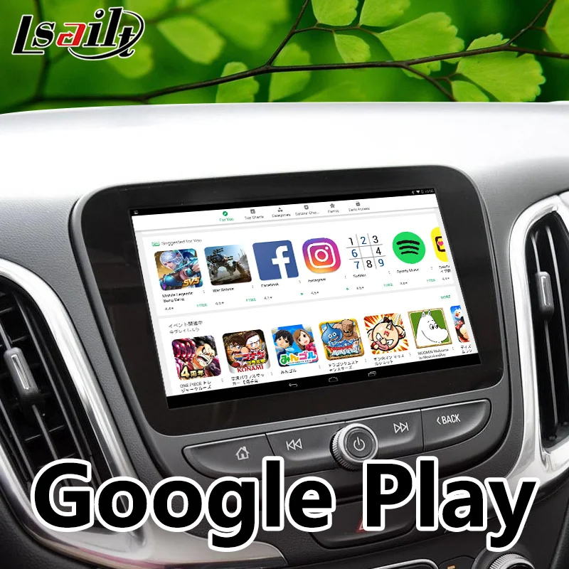 Видеоинтерфейс Lsailt CarPlay/Android для Chevrolet 2014 2019 года с GPS навигацией YouTube Netflix Equinox|android