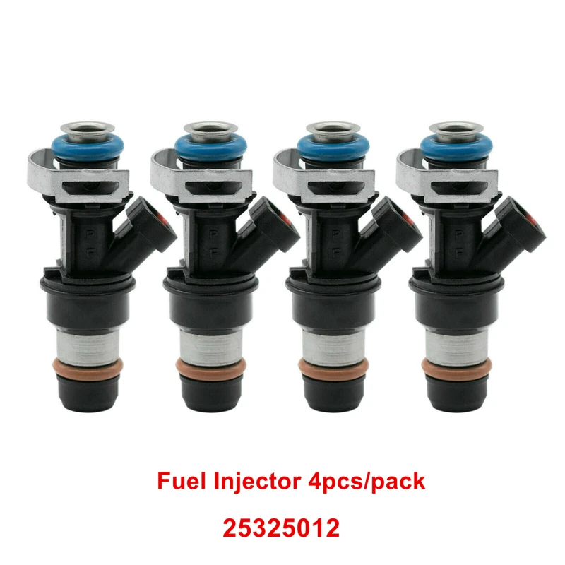 

4PCS 25325012 Fuel Injector Nozzle for Chevrolet S10 GMC Sonoma 2.2L 2000 2001 2002 2003 25320687 For IGM01 FJ323 M786 4G1126
