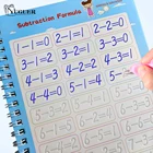 Тетрадь детская многоразовая для обучения каллиграфии, 3D упражнения, запись арифметики