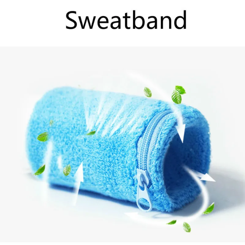 Спортивный Чехол Кошелек на запястье молнии с ремешком для бега путешествий