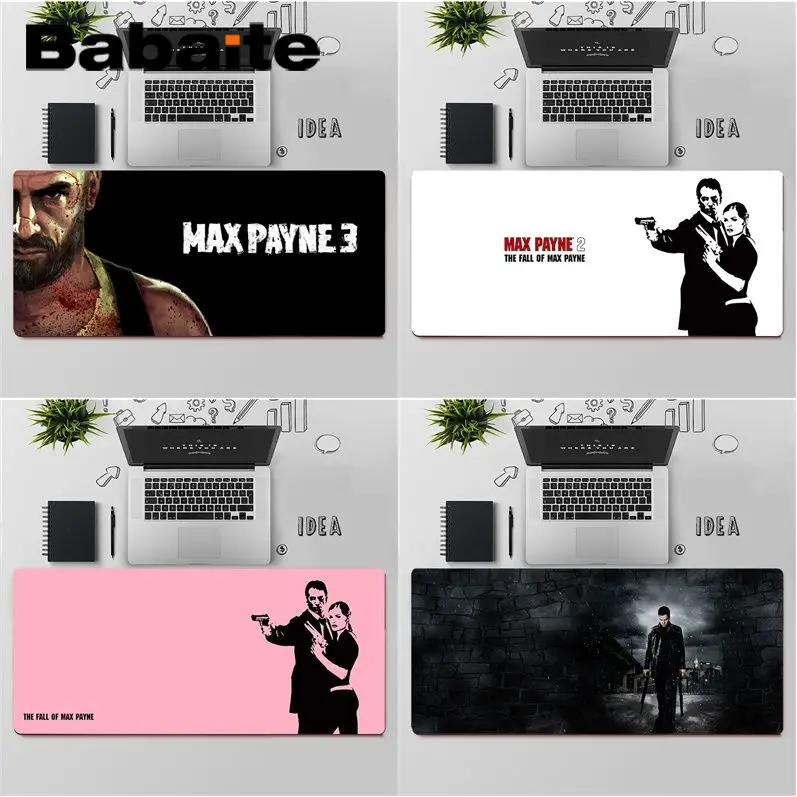 Высококачественный силиконовый большой маленький коврик для мыши от Babaite