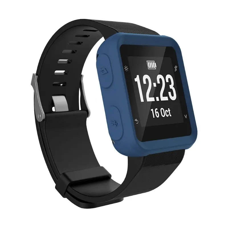 1 шт. Новый смарт-защитный чехол OOTDTY силиконовый для Garmin Forerunner 35 подходящих S20