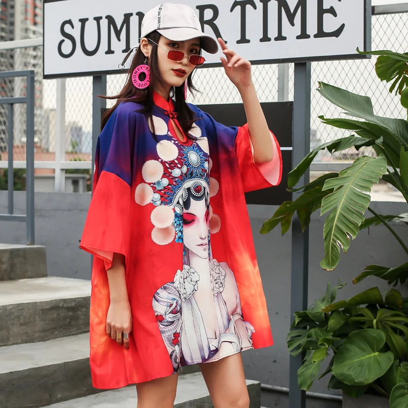 Cheongsam улучшенная версия платье Маленькая молодежная модель большой размер