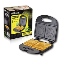 smiley face sandwich maker sandwich bread baking cute toaster household multifunctional toaster cooking appliances