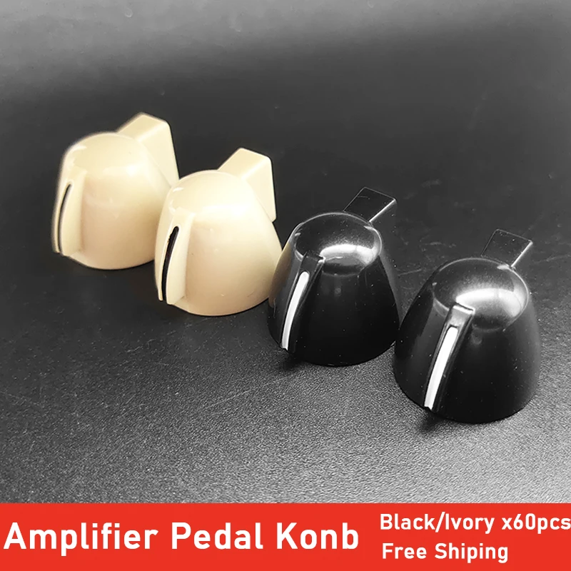 60 шт. АБС украшением в виде куриной головы гитарная педаль ручки гитары регулятор