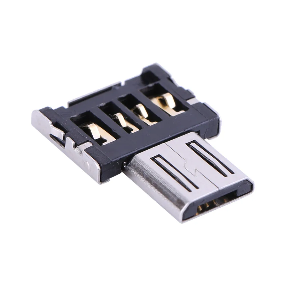 Портативный конвертер USB в Micro OTG для настольных ПК мобильных телефонов с функцией