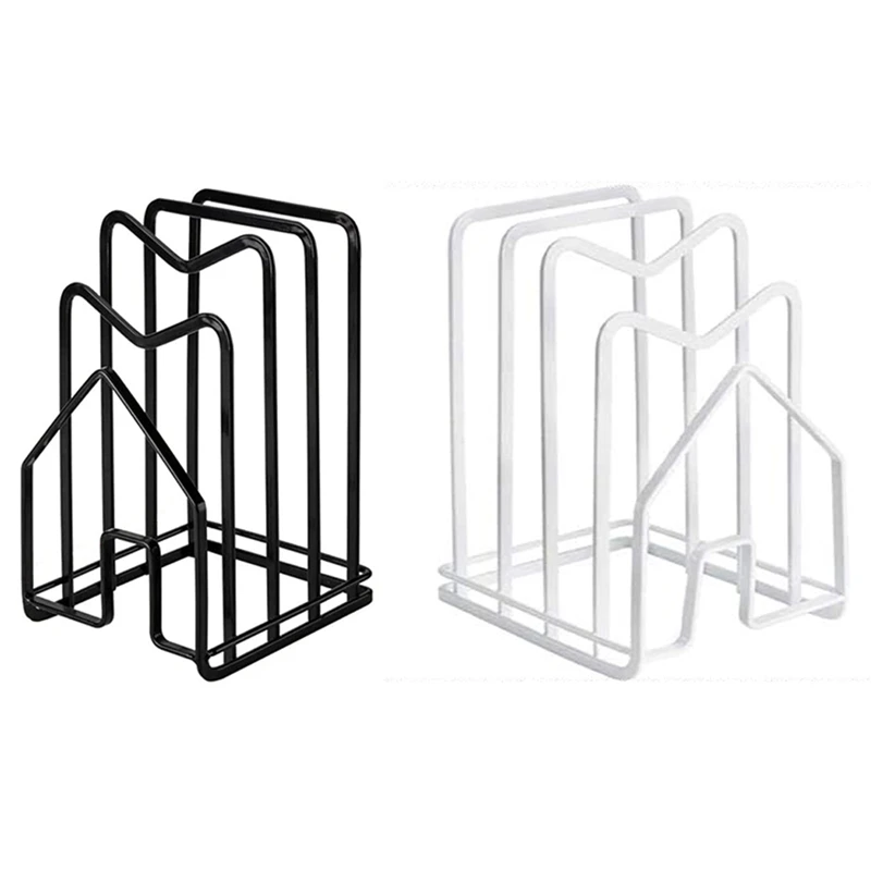 

Cutting Board Holder Organizer Pot Pan Lid Rack Chopping Board Organizer Stand Kitchen Countertop Pots Organizer