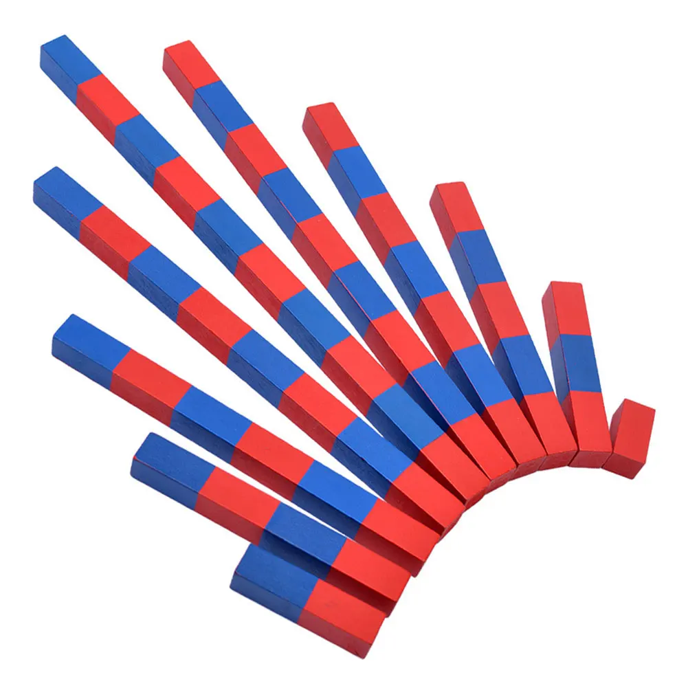 

Number Stick Numerical Rods Math Teaching Stick Kids Education Rod For Kids Toddler Preschool Children Toys Number Stick