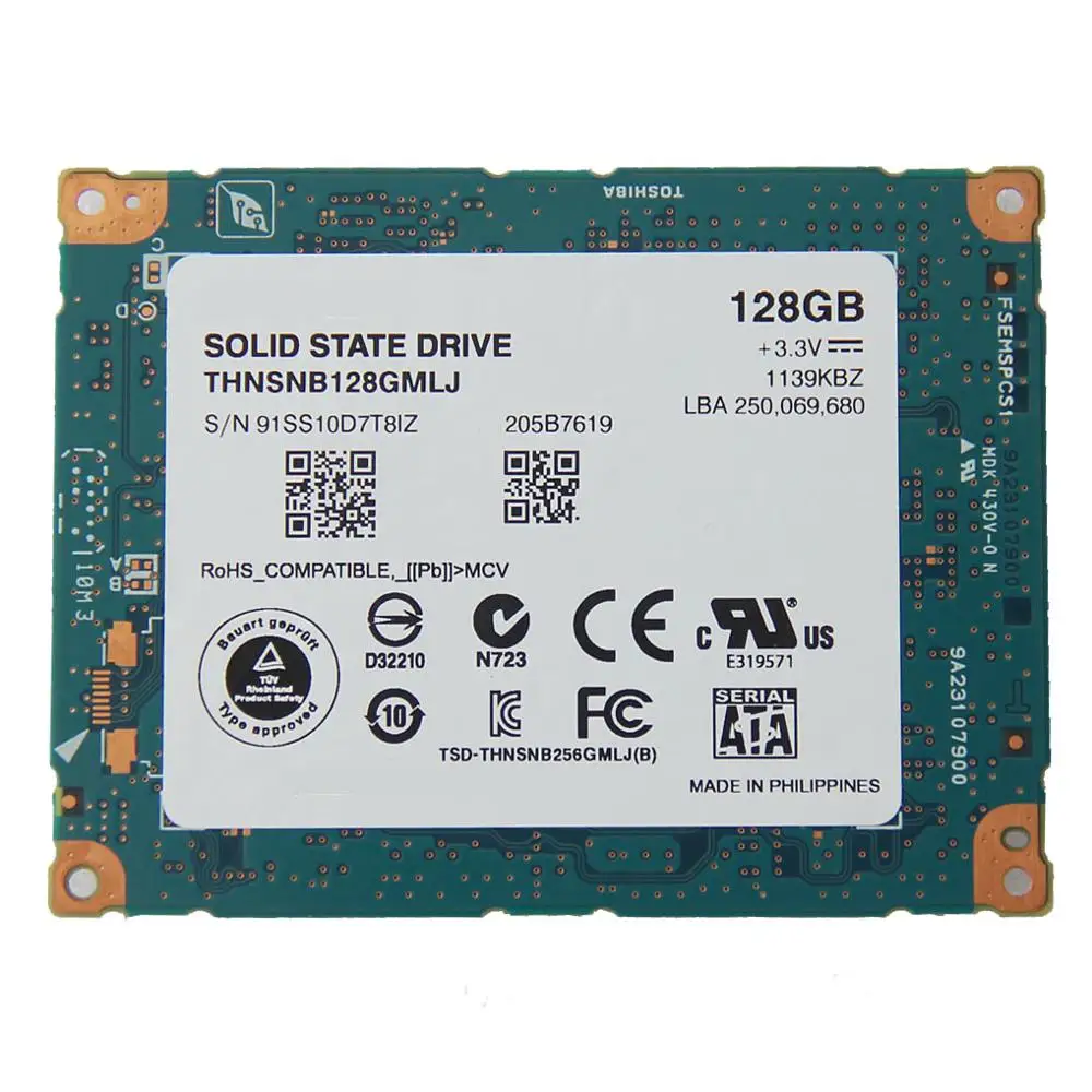 1," 128 ГБ LIF THNSNC128GMLJ SSD для 2009 Macbook Air A1304 Rev. b Rev. c MC233 MC234 MB543 MB940 Замена HS12UHE