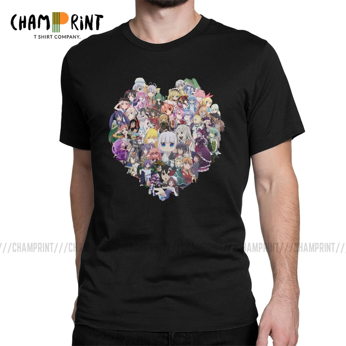 Аниме Девушки в сердце футболка для мужчин гранблю Фэнтези GBF винтажные