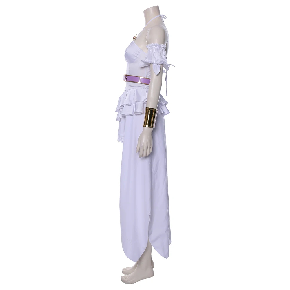 

Anime Cautious Hero The Hero Is Overpowered but Overly Cautious Cosplay Costume Goddess Lisita Dress For Girls