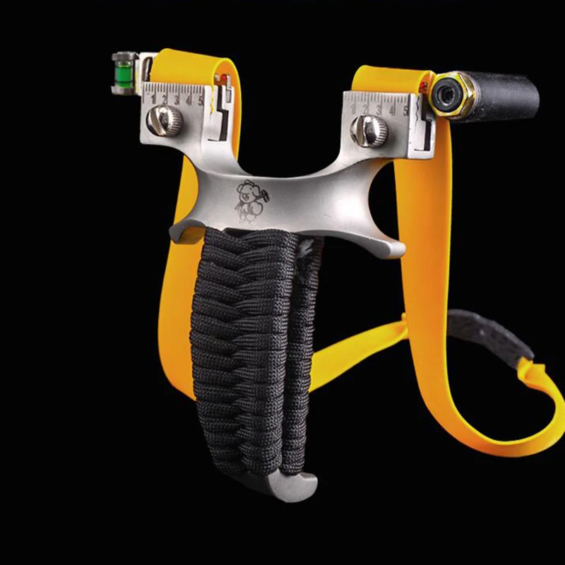 

Мощные лазерные рогатки из алюминиевого сплава для прицеливания, детская спортивная игрушка для игр на открытом воздухе, Рогатка с плоской ...