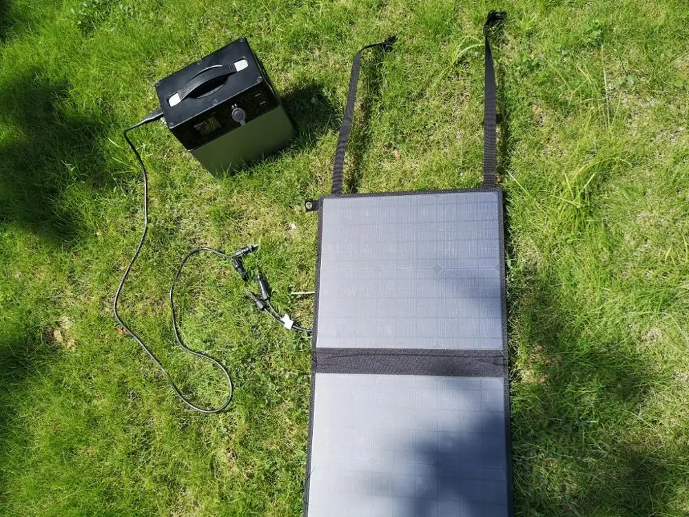 Выходной контроллер гибкий 120 Вт Складная солнечная панель зарядное устройство