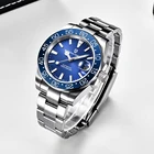 Часы наручные PAGANI Мужские автоматические, брендовые механические с сапфировым стеклом 40 мм, нержавеющая сталь, 2020