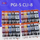 Совместимые чернильные картриджи для Canon PIXMA iP4200 iP4300 iP4500 MP500 iP5200 MP530 MP600 MP610 MP800, 20 шт.