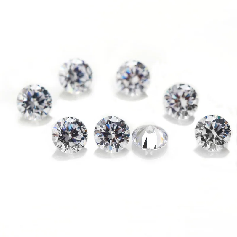 BOEYCJR 1.5ct 7 5 мм D цветной круглый блестящий Ограненный моиссанит Свободный Камень
