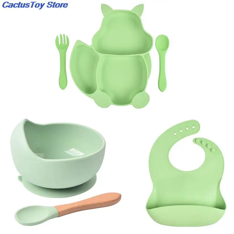 

Набор тарелок из пищевого силикона, 6 шт./компл., Нескользящие