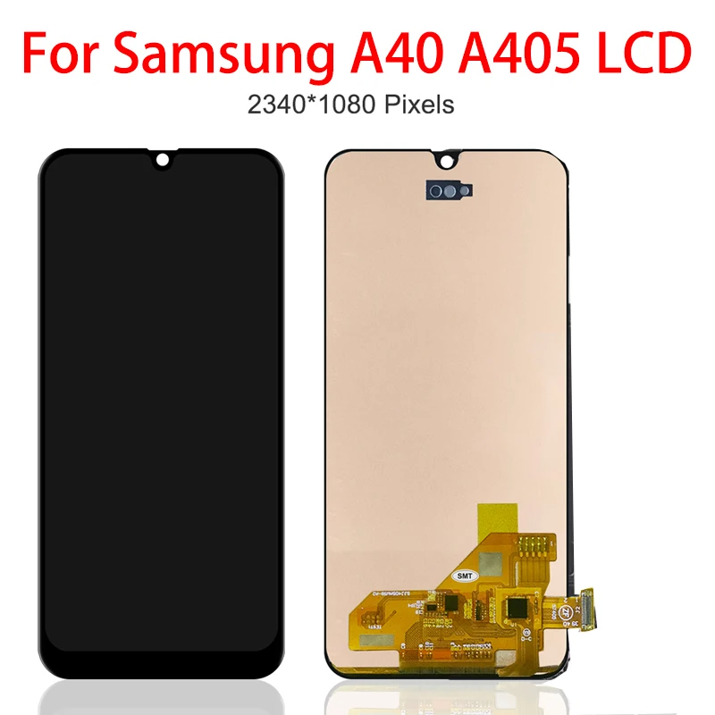

Incell LCD Display For Samsung A40 2019 A405 Touch Screen Pantalla Digitizer Replacement Part For Galaxy A405FM/DS LCD Assembly