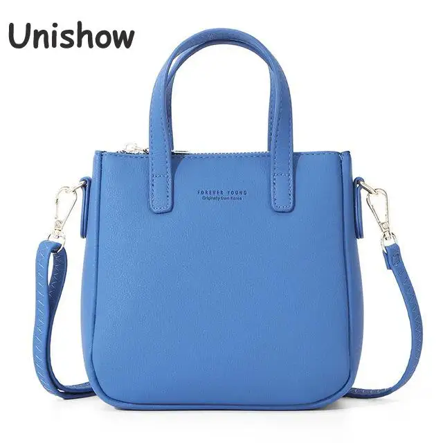 Модные женские маленькие сумки Unishow кожаная женская сумка тоут брендовая