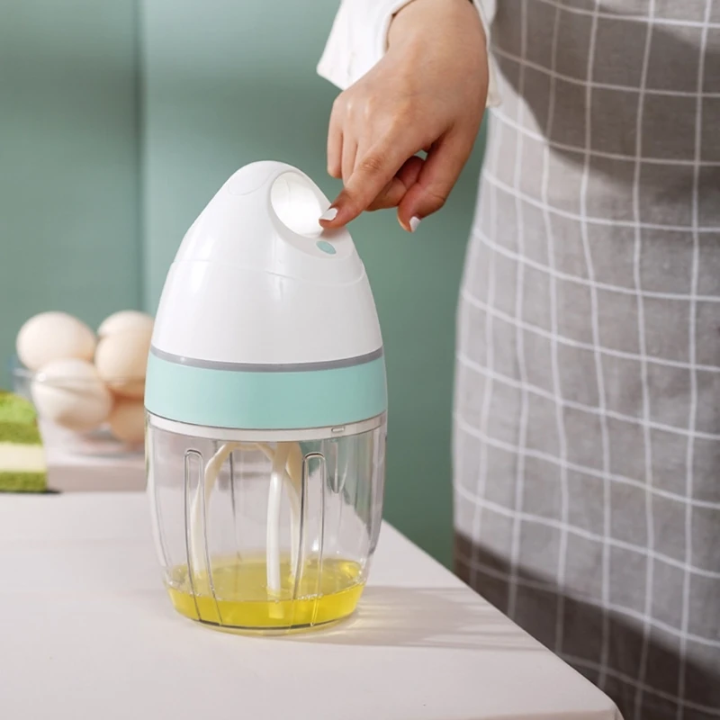 

CPDD Electric Milk Frother Household Automatic Whisk Whipped Cream Mixer Egg Beater