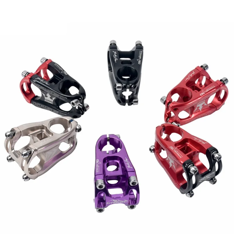 

Ultralight MTB Bicycle Stem CNC Hollow Short Colorful Stem Mountain Road Bike Stem XC AM Bike Handlebar Stem Parts 31.8*50mm