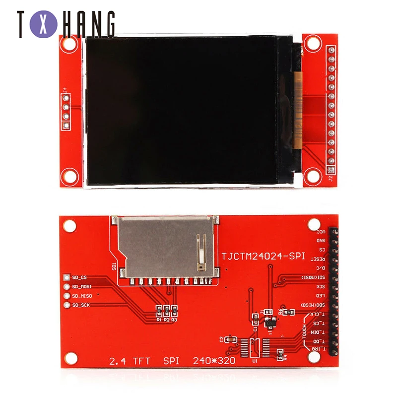 2 4 дюймовый 320*240 SPI серийный TFT ЖК модуль дисплей экран с сенсорной панелью Драйвер