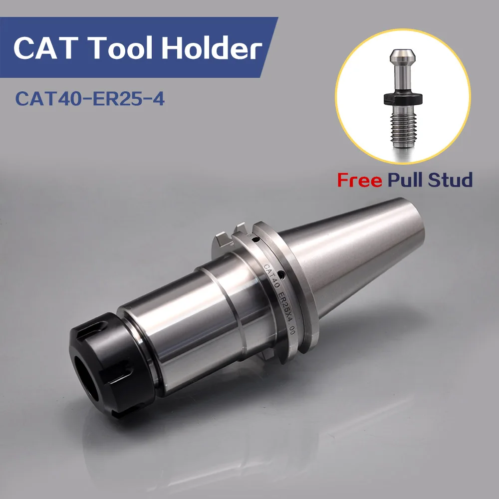 

4Pcs CAT40 Collet Chuck NEW CAT40-ER25-4 Tool Holder