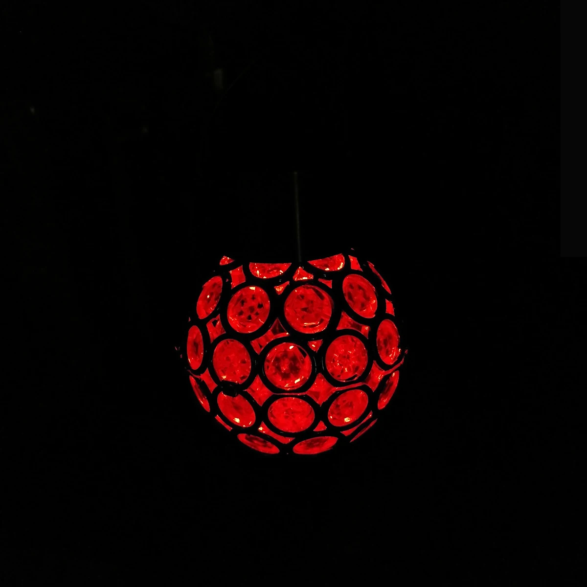 Солнечные хрустальные светильники 1LED Солнечный Путь Свет Открытый