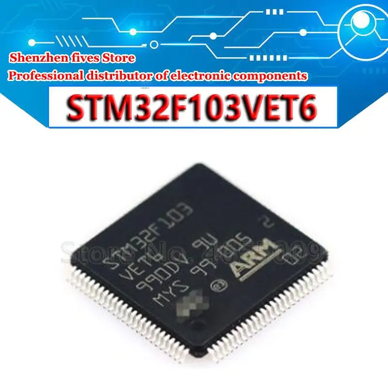 

(1 шт.) 100% новый STM32F103VET6 STM32F103 VET6 искусственный чипсет
