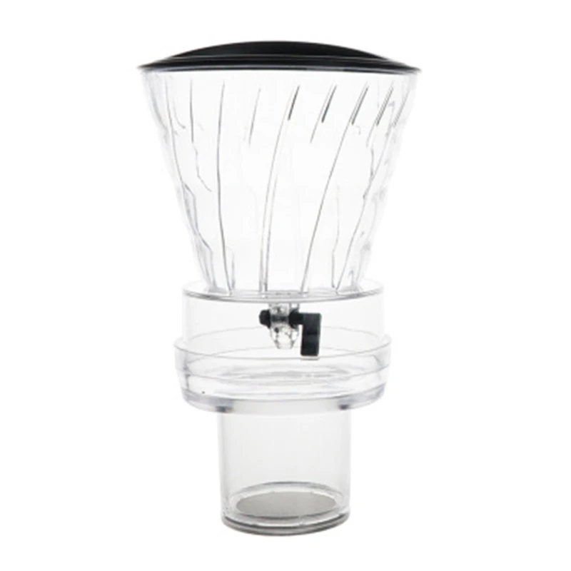 

600ml Reusable Ice Drip Coffee Filter Tools Glass Percolator Espresso Coffee Dripper Pot Ice Cold Brew Coffee Maker 19QE