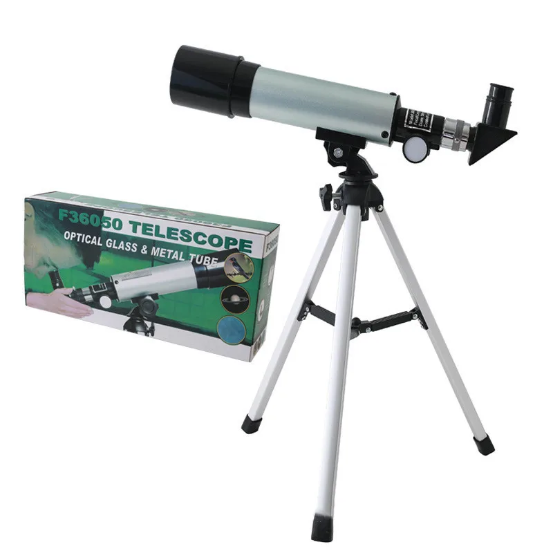 36050 Astronomical Telescope With Tripod Portable Monocular Spotting Scope Zoom Telescope For Watching Moon Gifts For Children
