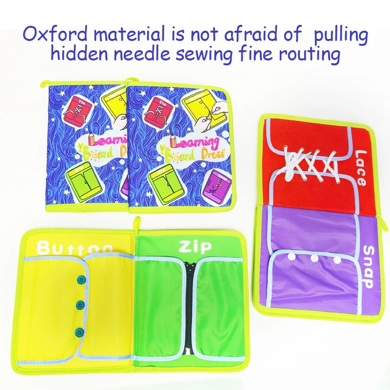 Книга Монтессори книги для детей развивающие игрушки либро платье обучающая