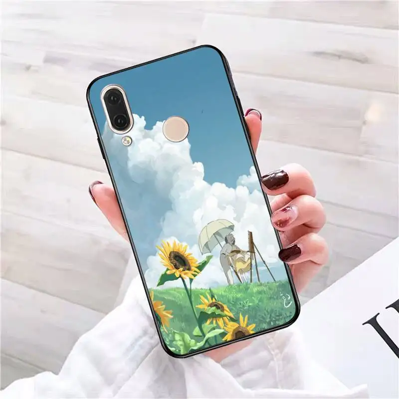 

Yinuoda when the wind rises Phone Case Phone Case For Redmi K20 Note 5 7 7a 6 8 Pro note 8T 9 Xiaomi Mi 8 9 SE