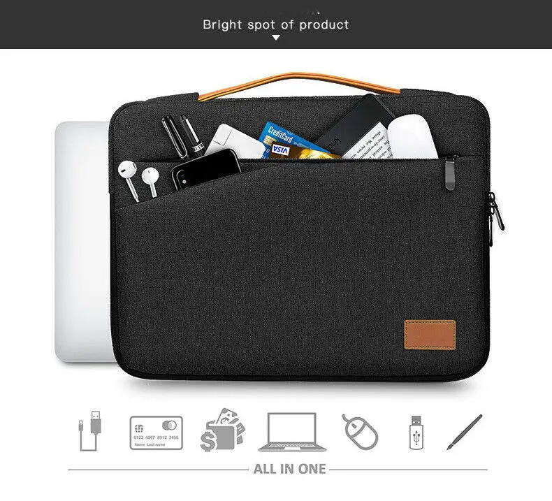 Сумка для ноутбука Macbook Air Pro retina 13-15,6 дюймов, чехол для ноутбука, чехол для планшета, чехол для Macbook, lenovo, Dell, hp, ASUS