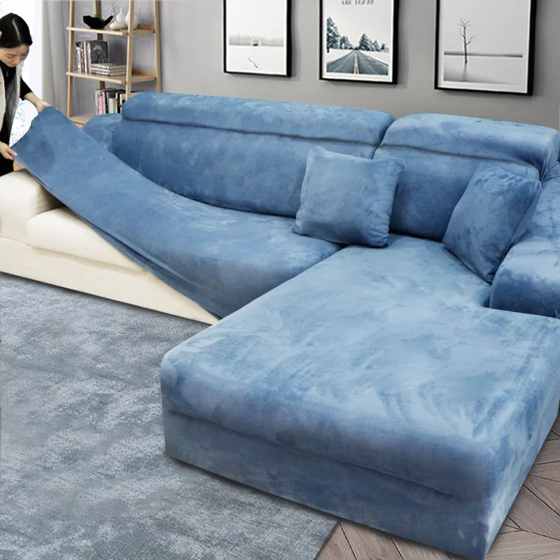 

Solid Color Lazy Sofa Cover R Living Room Breathable Modern Simplie Sofa Elasticity Slipcovefunda Sofa Home Textile DH50SFT