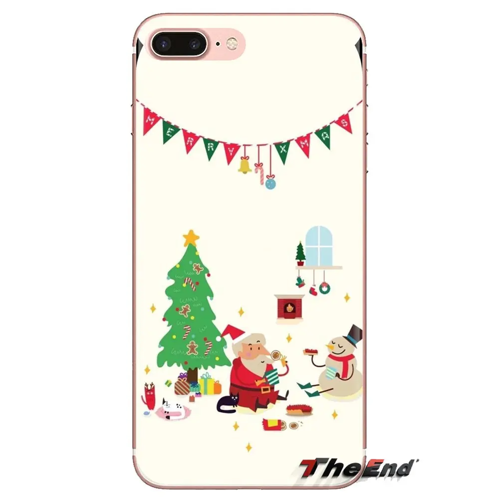 For Huawei Honor 5A LYO-L21 Y6 II Compact Y5 2 Y5II Mate 10 Lite Nova 2i 9i Silicone Phone Skin Case High Quality Christmas Xmas |