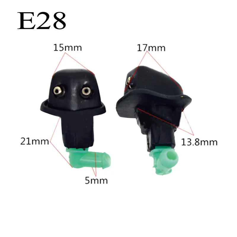 

2pcs Windshield Washer nozzle Jet Set Spray Accessories For Honda Accord 1998-2002 Water Useful