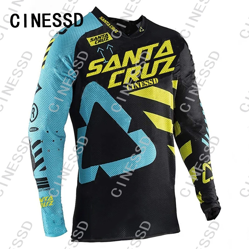 2021 Men's Downhill Jerseys MTB Fox Mountain Bike Shirts Offroad DH Motorcycle Jersey Motocross Sportwear Clothing FXR | Спорт и