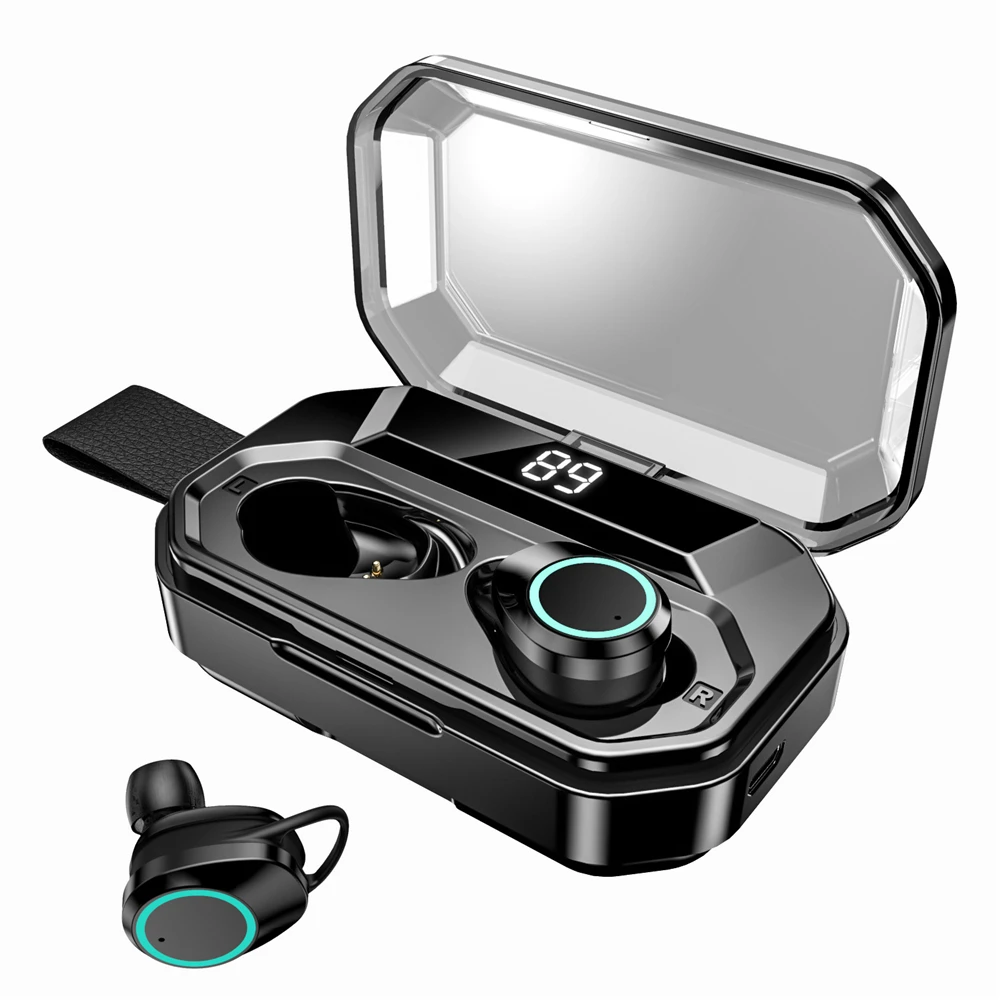 

Wireless Earphone X6 Pro Bluetooth Headphones 5.0 Stereo Headset Waterproof In Ear Sport Earbuds Touch Control Tws PK G02 PK G03