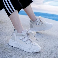 new women platform shoes woman fashion sneakers air mesh breathable casual shoes ladies loafers chunky shoes student sneakers