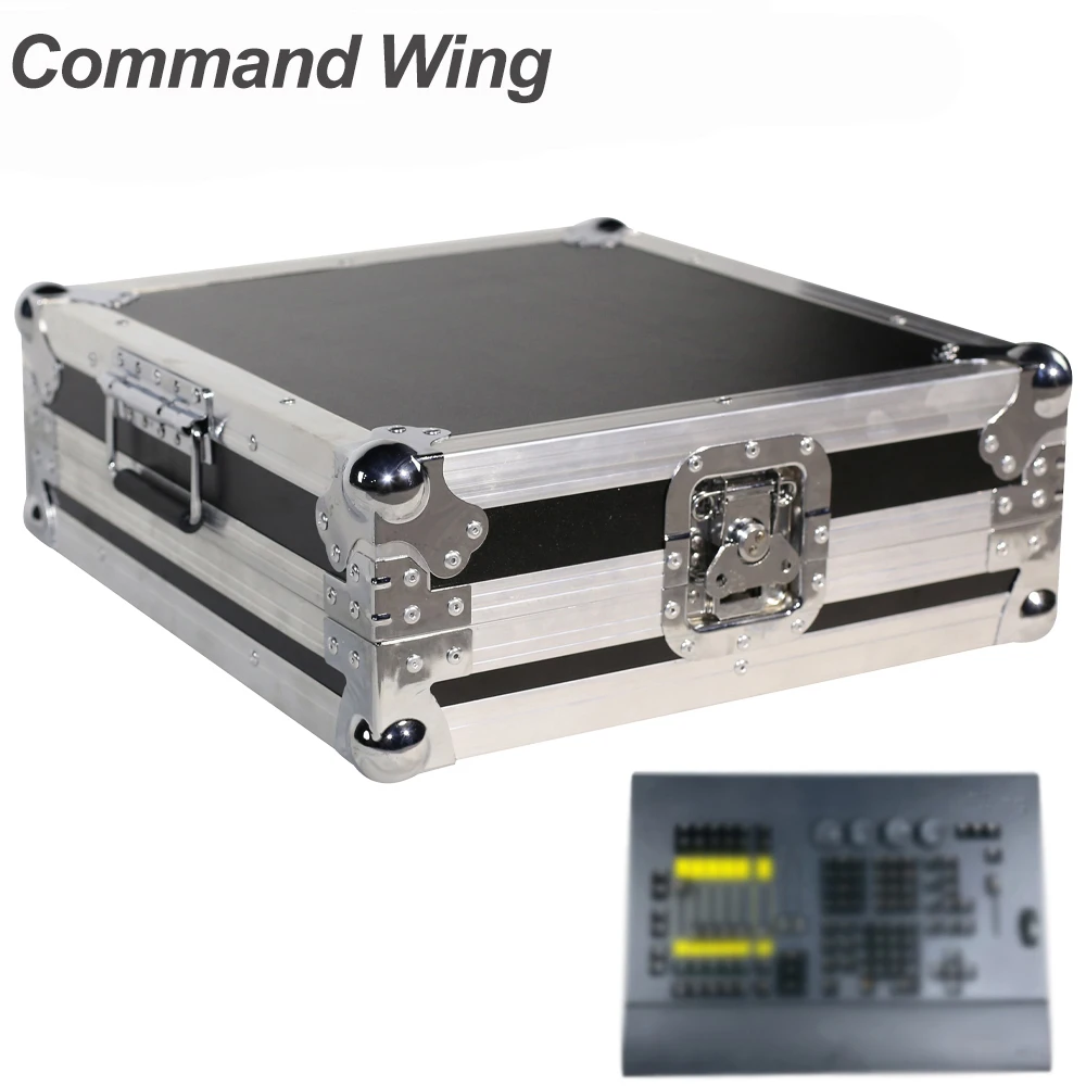 

onPC Stage Effect Lighting Console M a C-ommand Wing With Original Logo Pack By Flight Case For Professional DJ Disco Controller