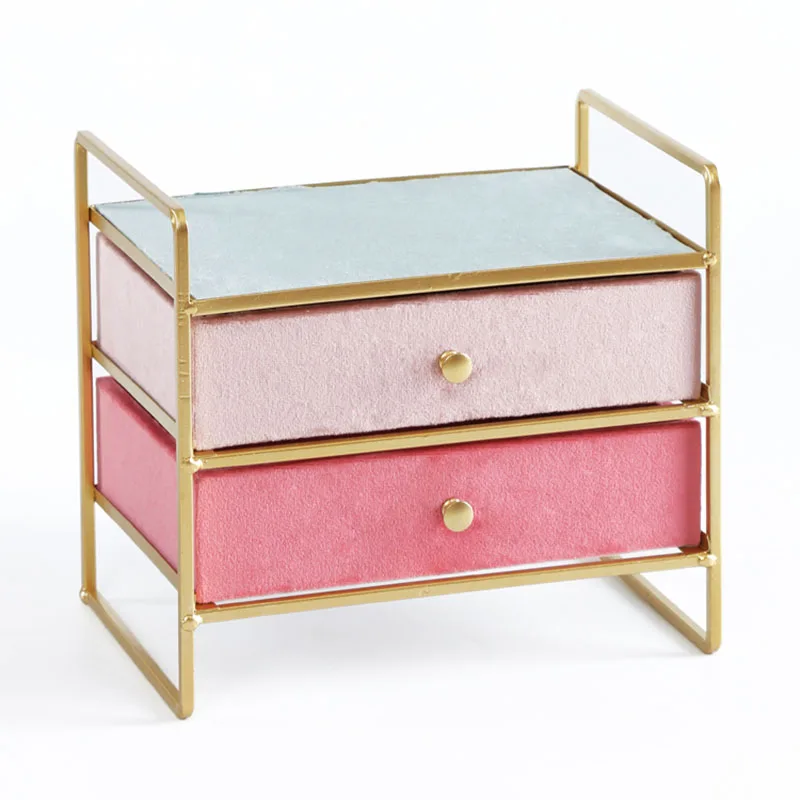 Ожерелье Серьги Ювелирный стенд для хранения Кольца Косметический ящик для наряжения Шкаф для хранения настольный Висячая доска Косметические контейнеры.