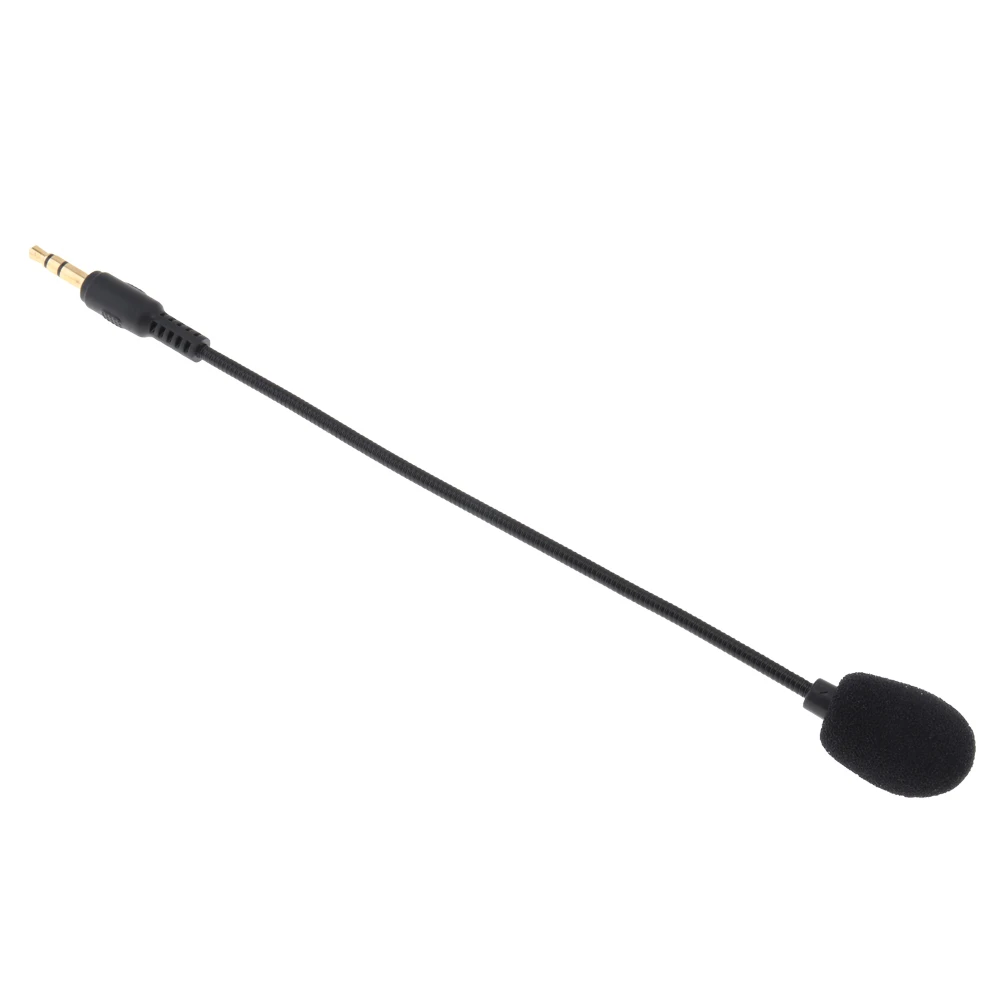 Мини беспроводной 3 5 мм гибкий 190 Пластиковый черный микрофон Микрофон подходит