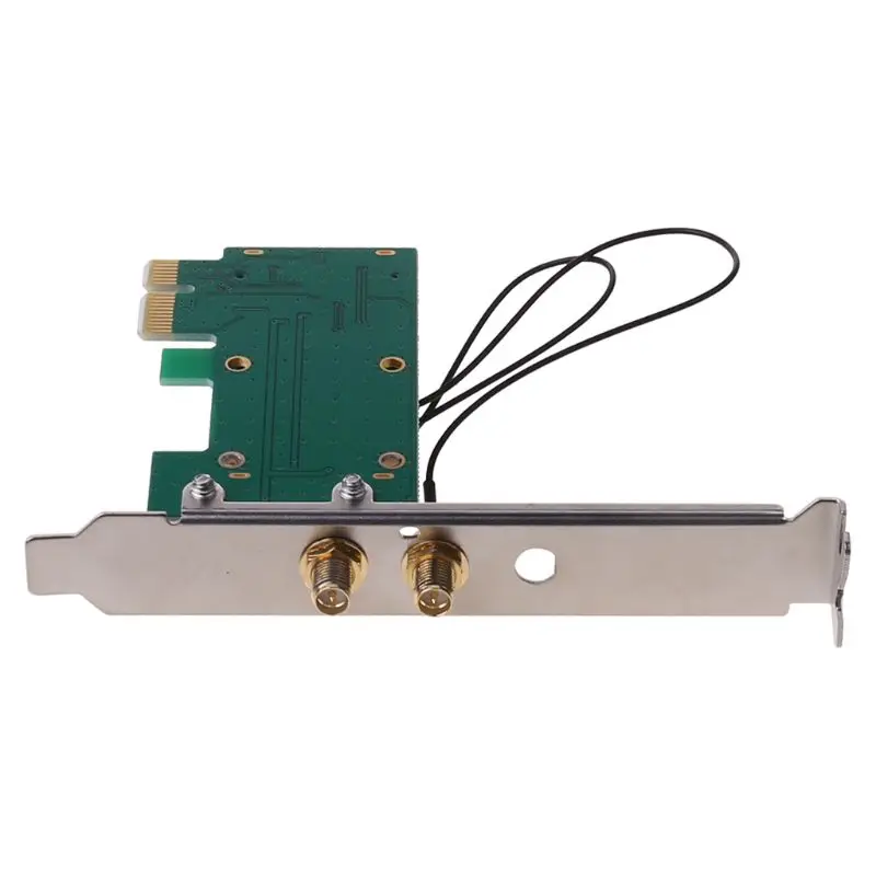 

Dual Band BCM4322 Wireless Wifi PCI-E Card Desktop Adapter BCM943225HMS 300M