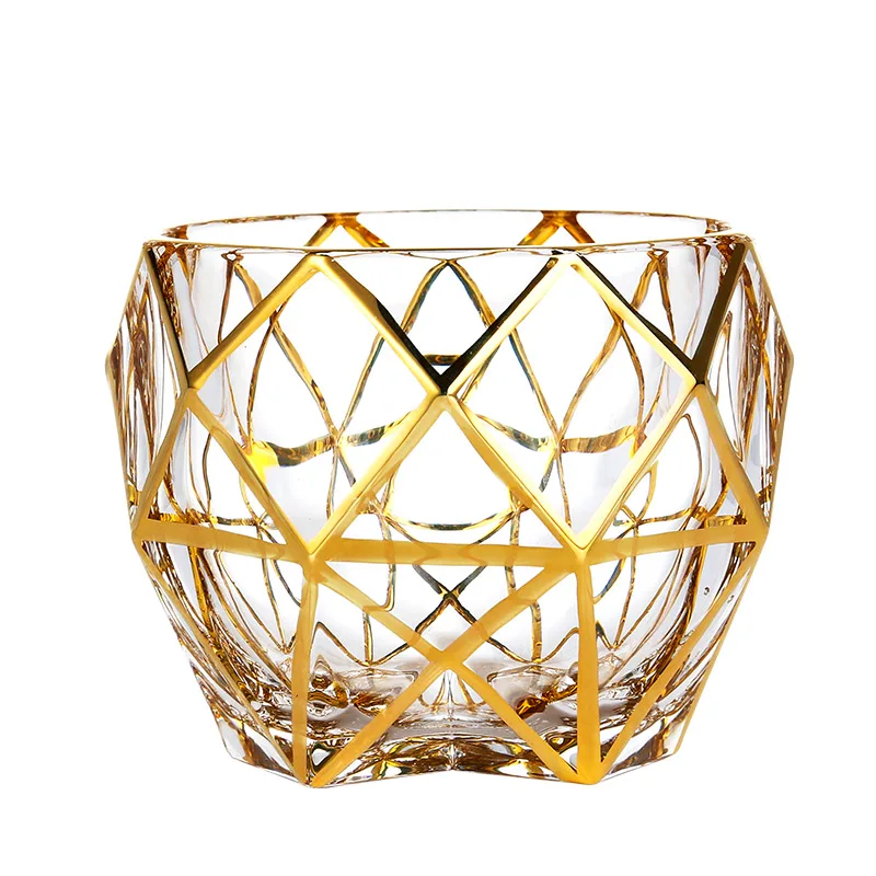 

2 Pcs/lot classical transparent fashion whiskey wine glass party pub wine drinking glass cups 200902-08