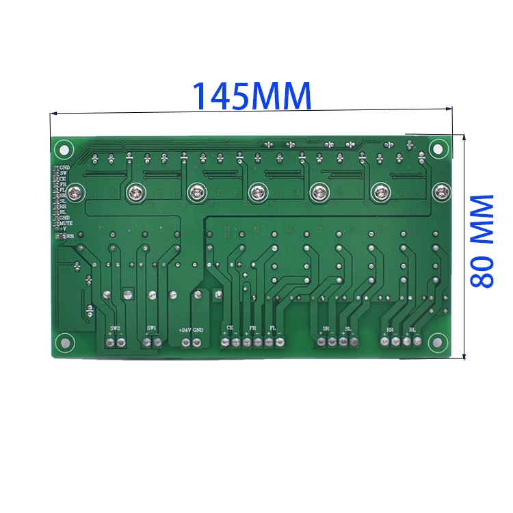 Tenghong MT7.1 TPA3116 цифровой усилитель мощности доска 50 Вт 100 Вт сабвуфер объемный динамик аудио усилитель DC12-24V домашний усилитель