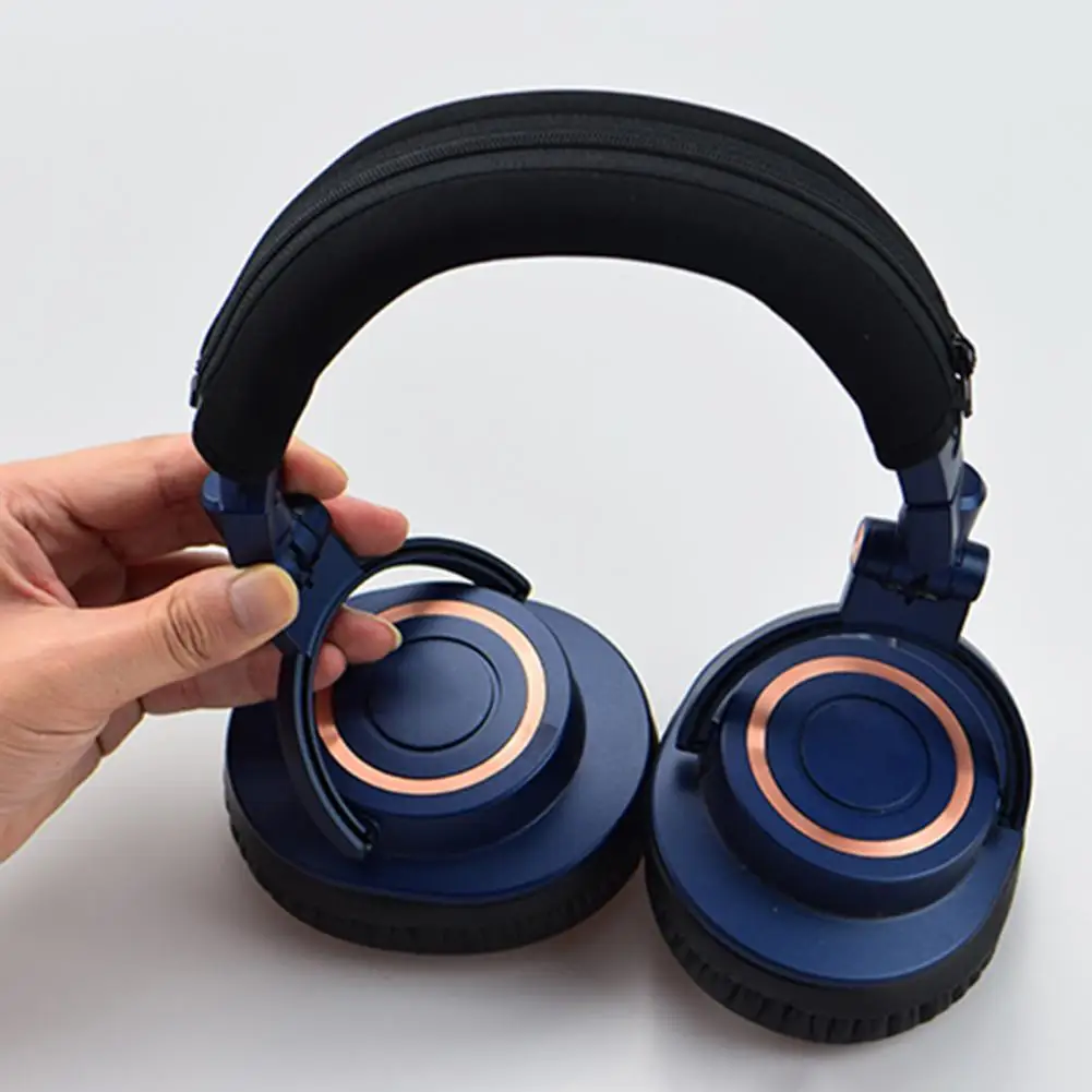 

Head Beam Cover Soft Replacement Faux Leather Headphones Headband Protective Case for AudioTechnica ATH-M50X M30X M40X
