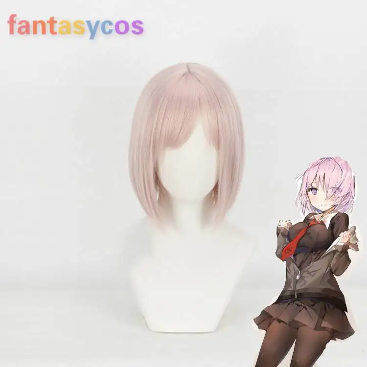 Парик для косплея Kyrielight короткий синтетический с судьбой/большим заказом