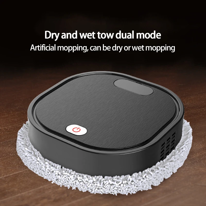 Вакуумный робот пылесос умный Швабра бытовой автоматический USB Перезаряжаемые
