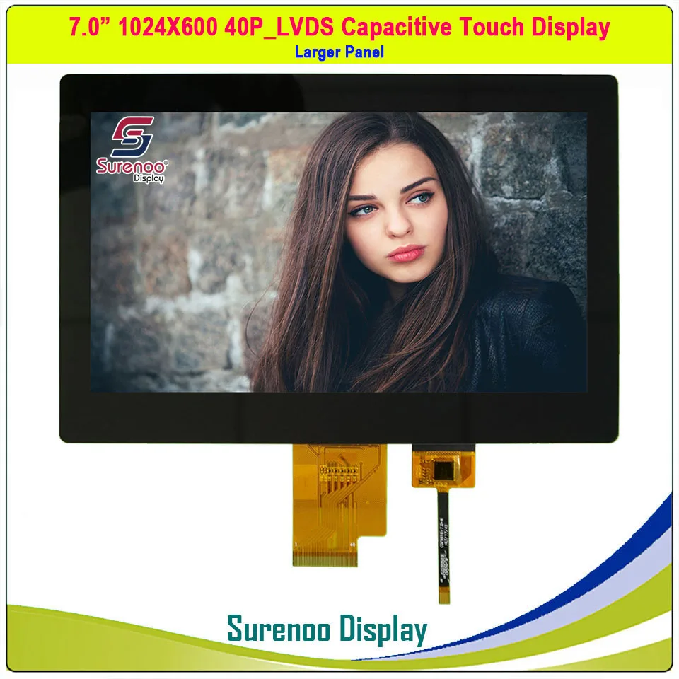 Model A " /7,0" дюймов 1024*600 40P_LVDS TFT ЖК-модуль дисплей экран монитор и FT5426 igc емкостная сенсорная панель - Цвет: Model A